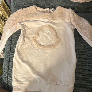Moncler Kids Pink Casual Dress